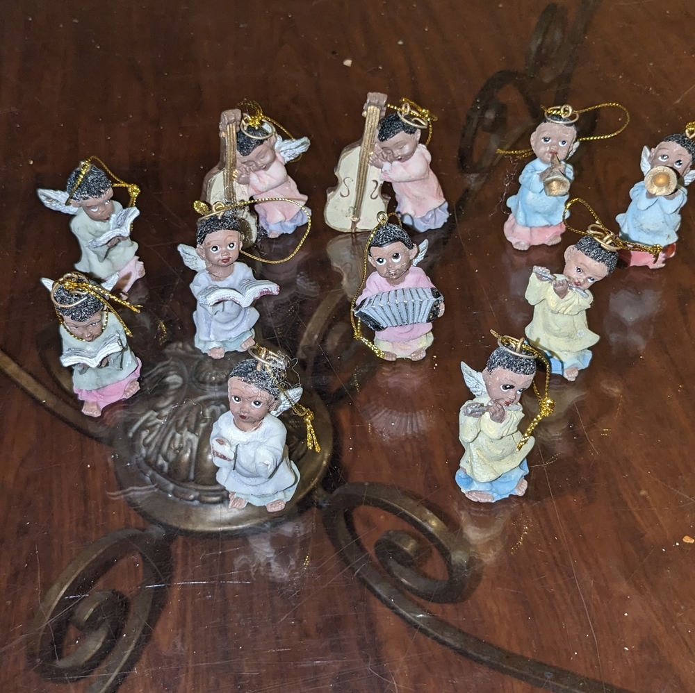 African American X-Mas Ornaments